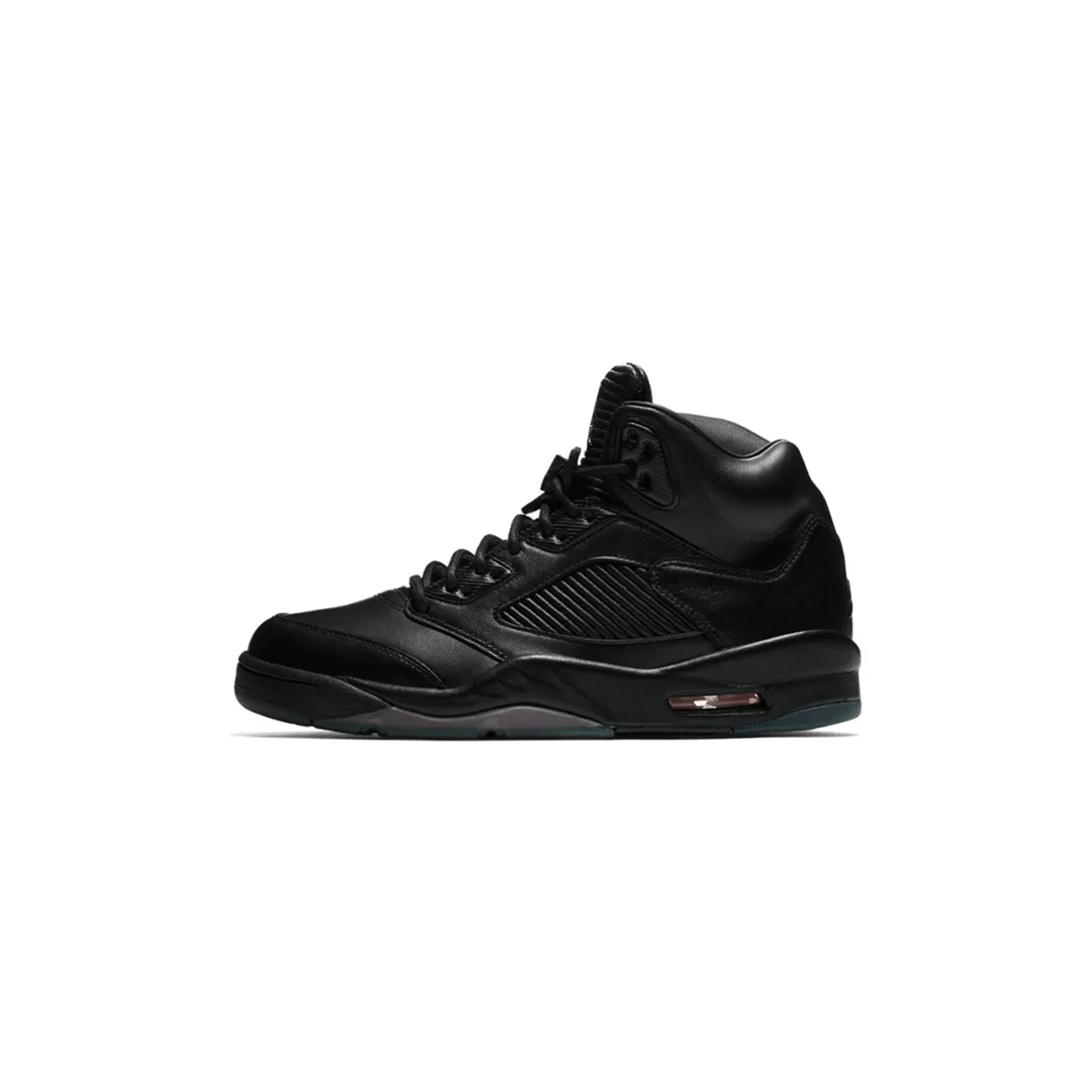 NIKE JORDAN 5 RETRO PREMIUM TRIPLE BLACK 881432-010